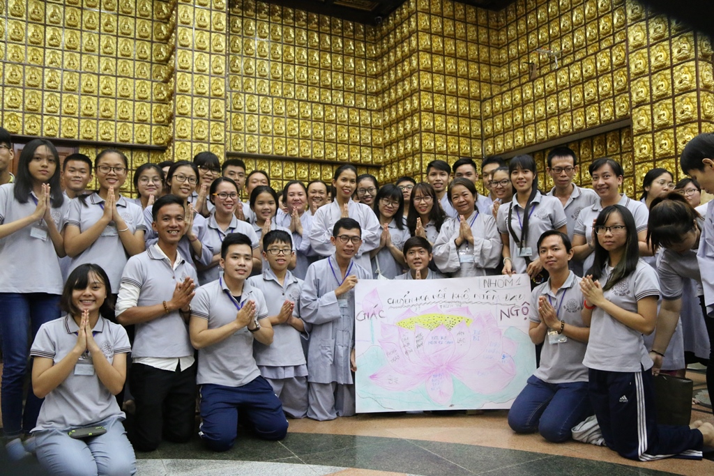 Chùa Giác Ngộ: Khóa tu ‘’Tuổi Trẻ Hướng Phật’’ lần thứ 13