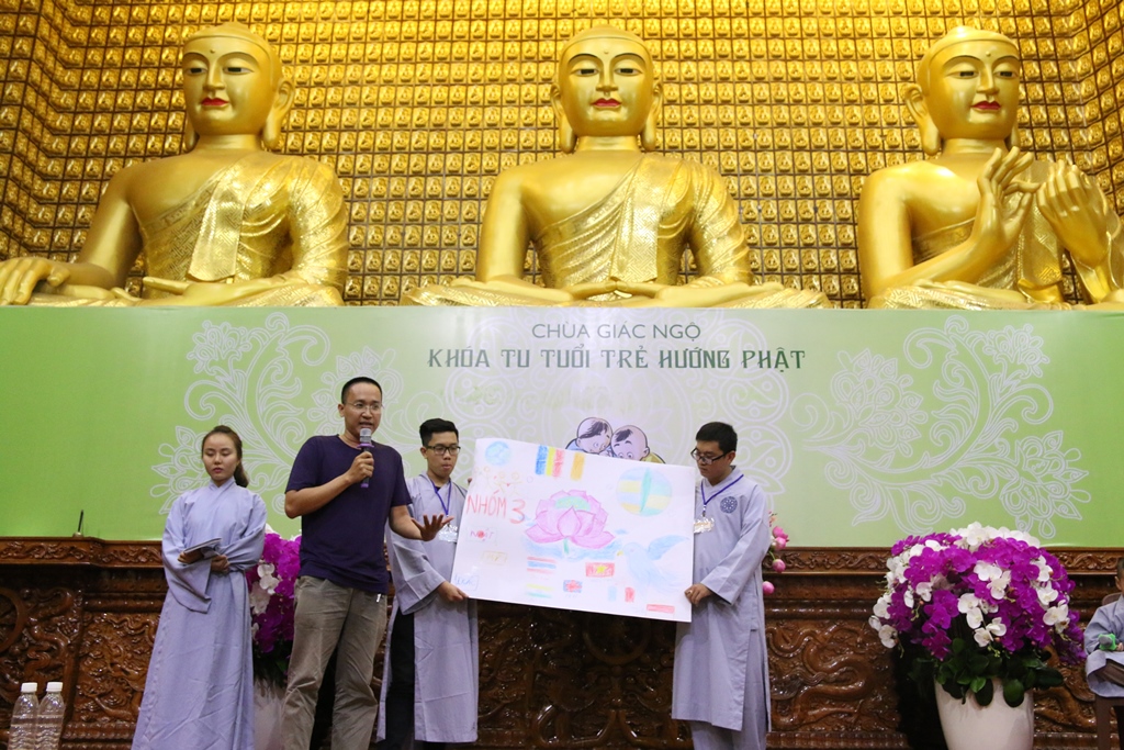 Chùa Giác Ngộ: Khóa tu ‘’Tuổi Trẻ Hướng Phật’’ lần thứ 13
