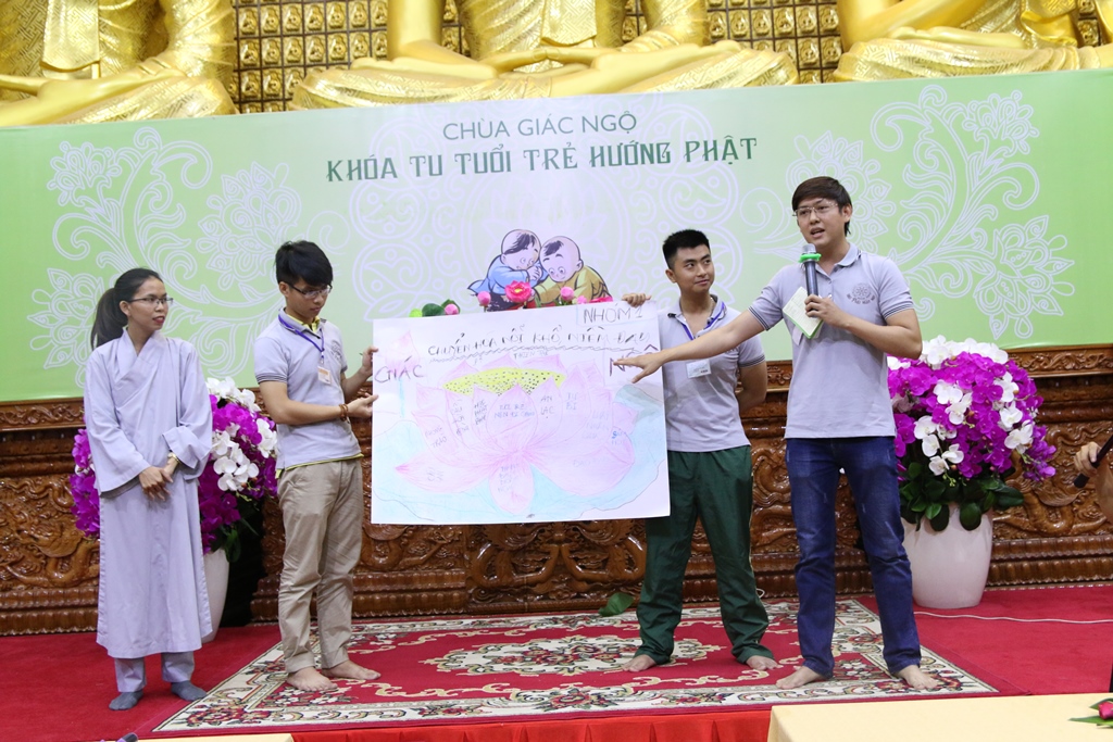 Chùa Giác Ngộ: Khóa tu ‘’Tuổi Trẻ Hướng Phật’’ lần thứ 13