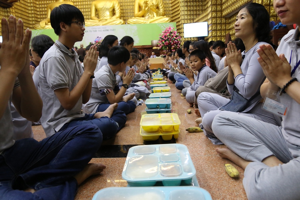 Chùa Giác Ngộ: Khóa tu ‘’Tuổi Trẻ Hướng Phật’’ lần thứ 13