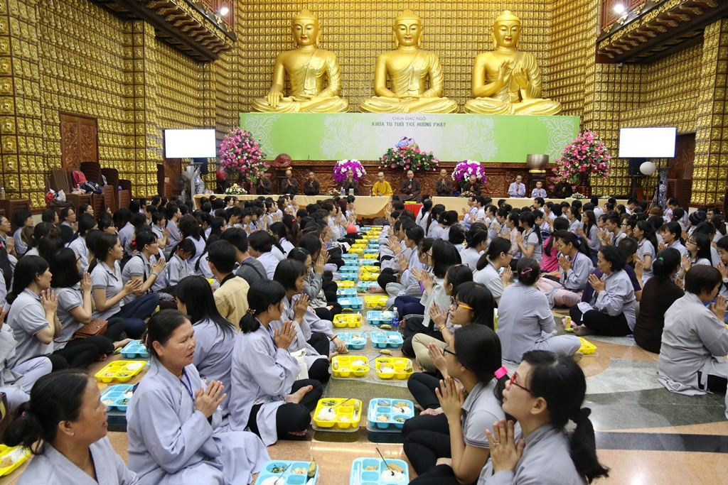 Chùa Giác Ngộ: Khóa tu ‘’Tuổi Trẻ Hướng Phật’’ lần thứ 13