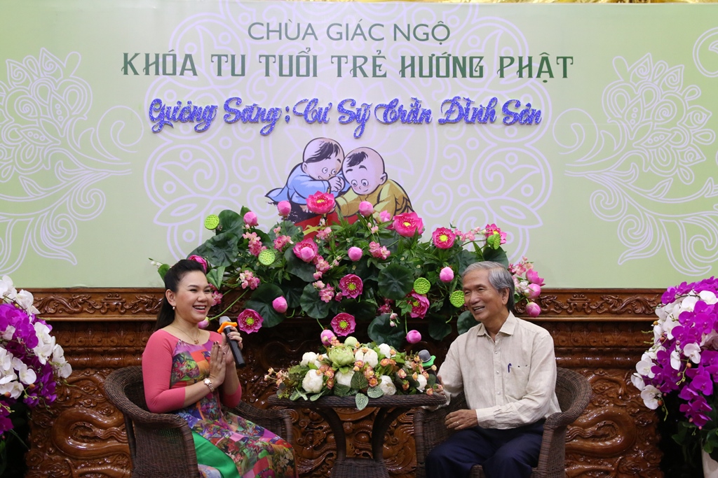 Chùa Giác Ngộ: Khóa tu ‘’Tuổi Trẻ Hướng Phật’’ lần thứ 13