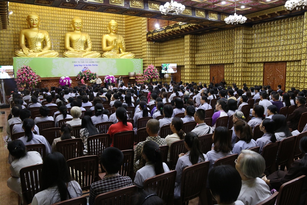 Chùa Giác Ngộ: Khóa tu ‘’Tuổi Trẻ Hướng Phật’’ lần thứ 13