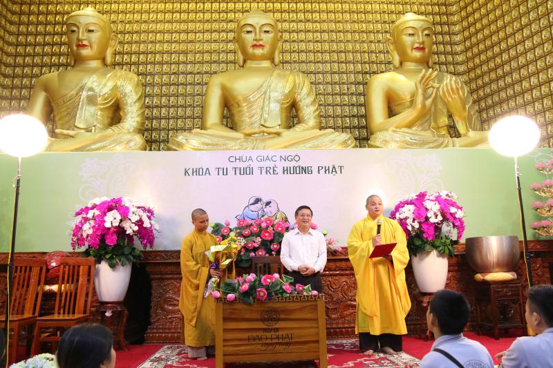 Chùa Giác Ngộ: Khóa tu &quot;Tuổi Trẻ Hướng Phật&quot; lần thứ 11