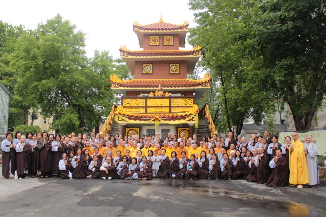 Khóa Tu Xuất Gia Gieo Duyên – Lễ Kỷ Niệm 30 NămThành Lập Chùa Lâm Tỳ Ni – Lawrence, Massachusets, Hoa Kỳ