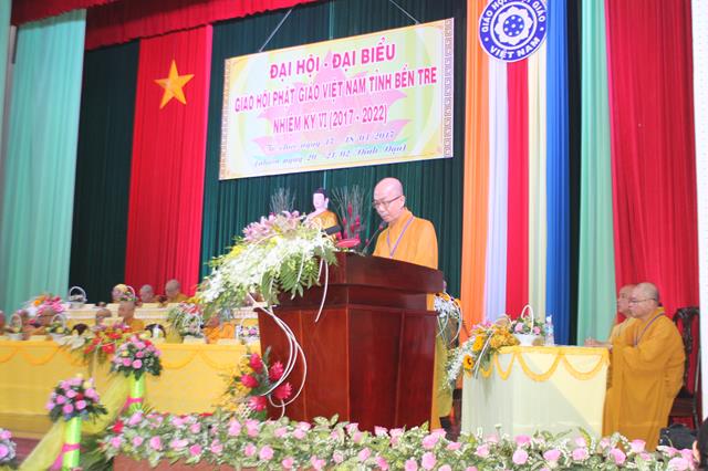 Đại hội Phật giáo tỉnh Bến Tre nhiệm kỳ 2017-2022