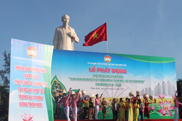 Sa Đéc: tham dự cuộc vận động xây dựng nông thôn mới, đô thị văn minh