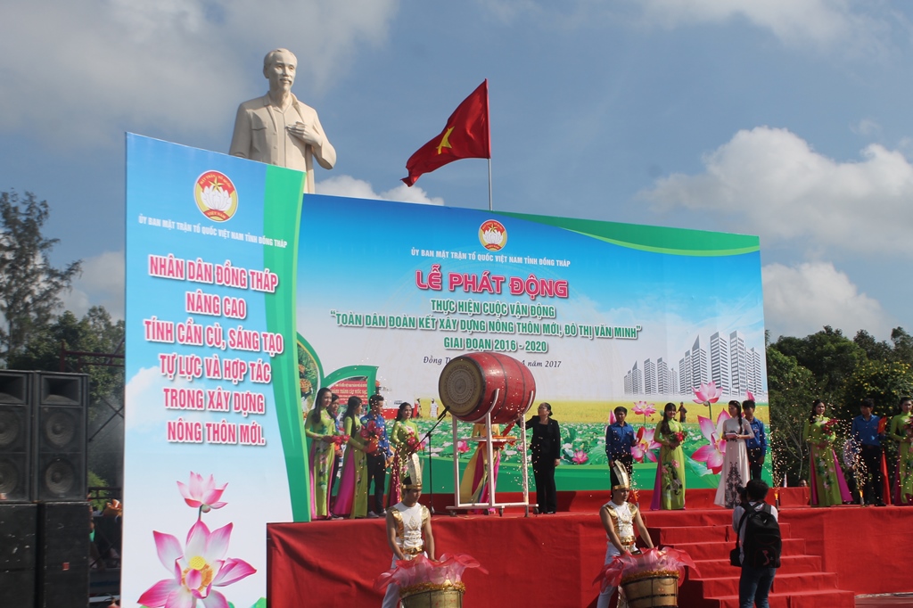 Sa Đéc: tham dự cuộc vận động xây dựng nông thôn mới, đô thị văn minh