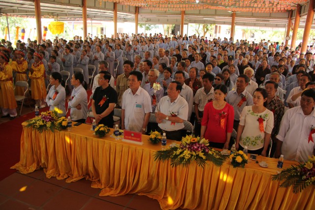 Thái Bình: Phật đản về với chùa Văn Môn