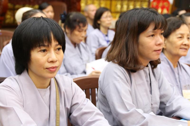 Ngày tu tập thứ hai tại khóa tu xuất gia gieo duyên chùa Giác Ngộ