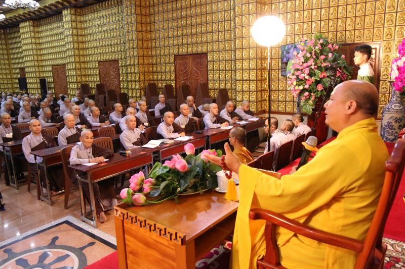 Ngày tu tập thứ hai tại khóa tu xuất gia gieo duyên chùa Giác Ngộ