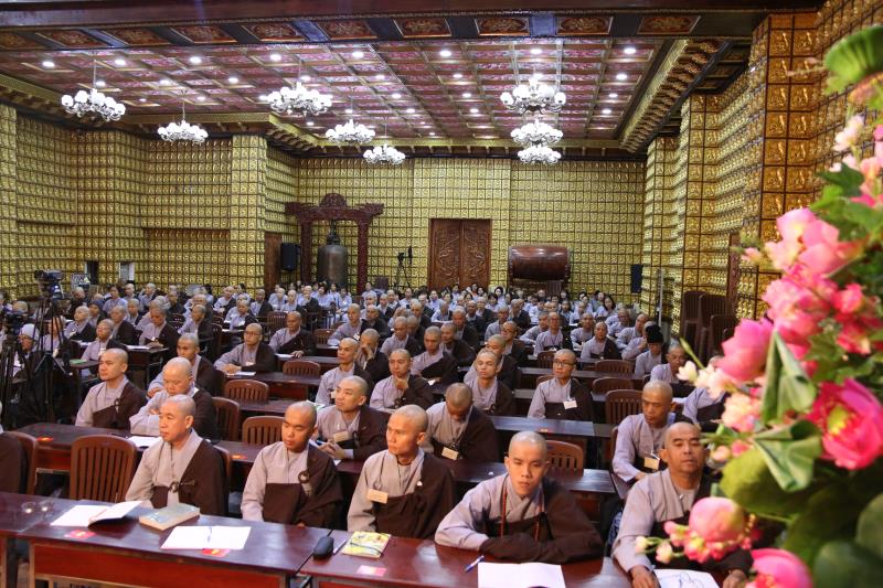 Ngày tu tập thứ hai tại khóa tu xuất gia gieo duyên chùa Giác Ngộ