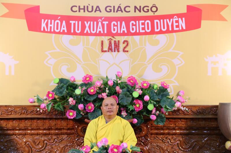 Ngày tu tập thứ hai tại khóa tu xuất gia gieo duyên chùa Giác Ngộ