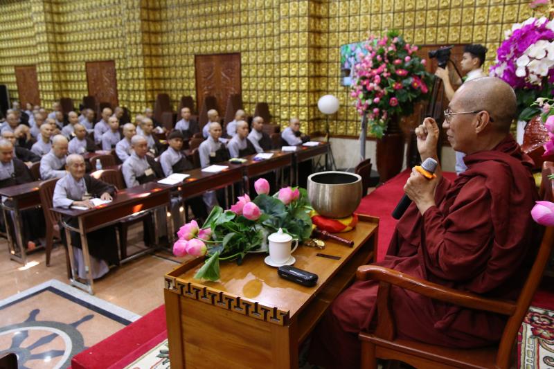 Ngày tu tập thứ hai tại khóa tu xuất gia gieo duyên chùa Giác Ngộ