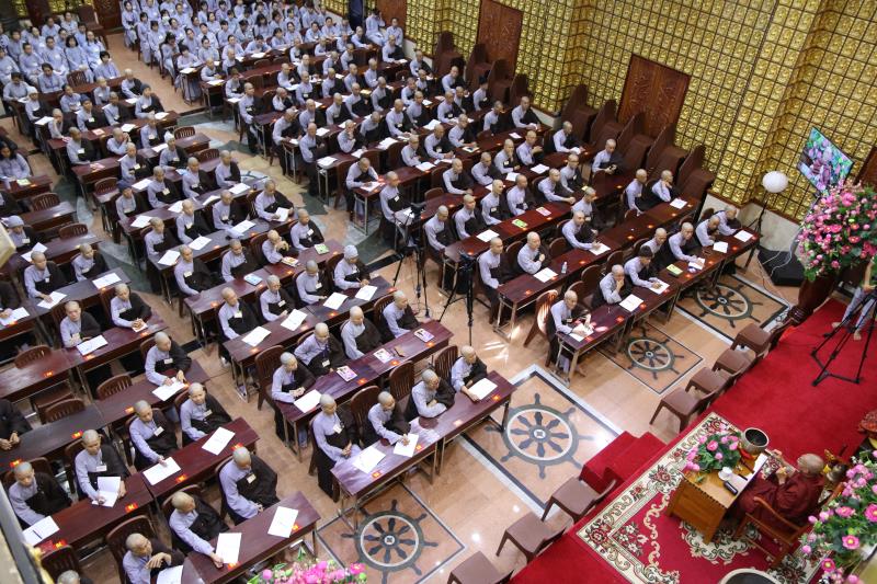 Ngày tu tập thứ hai tại khóa tu xuất gia gieo duyên chùa Giác Ngộ