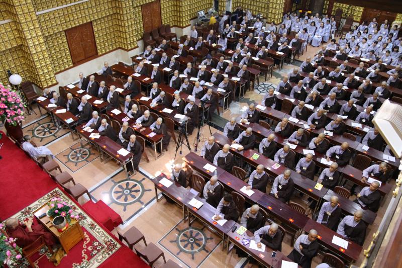 Ngày tu tập thứ hai tại khóa tu xuất gia gieo duyên chùa Giác Ngộ