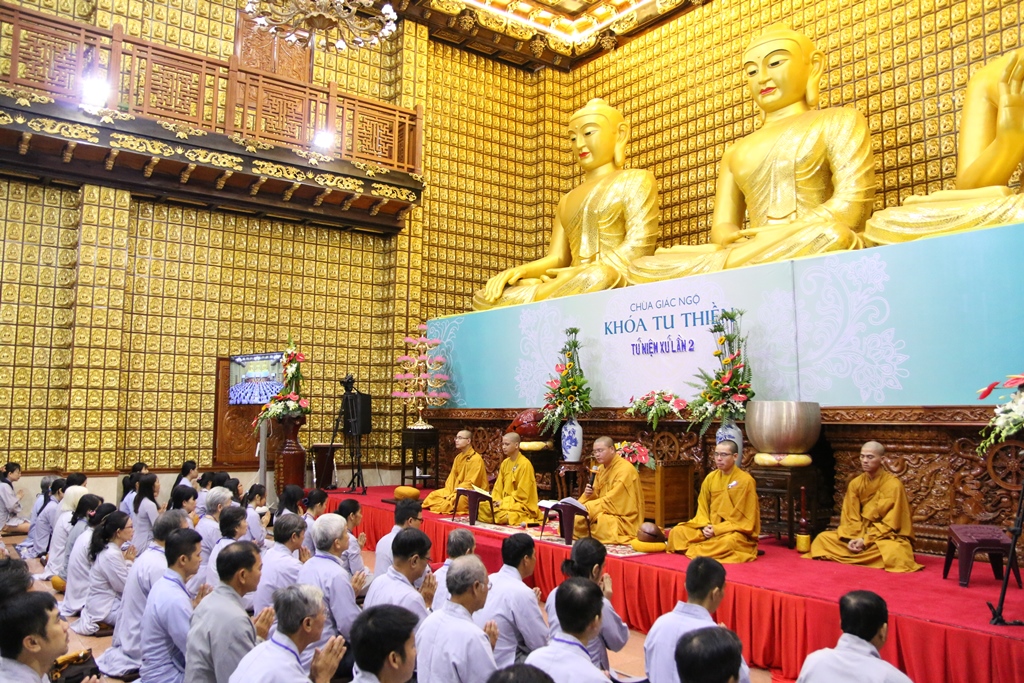 Chùa Giác Ngộ: Khóa tu Thiền lần thứ 2