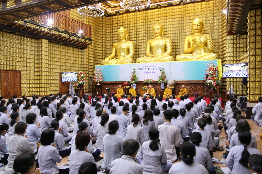 Chùa Giác Ngộ: Khóa tu Thiền lần thứ 2