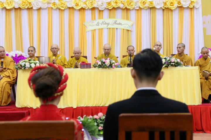 Chùa Giác Ngộ: Lễ hằng thuận của Phật tử Minh Định và Thiên Kim