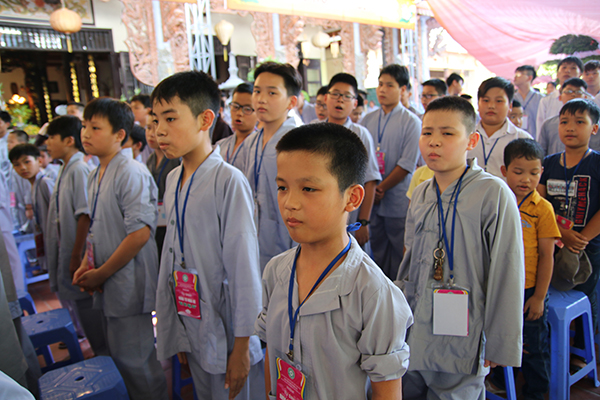 Hà Nội: Khai mạc khoá tu mùa hè” Từ, Bi, Hỷ, Xả” lần thứ 1