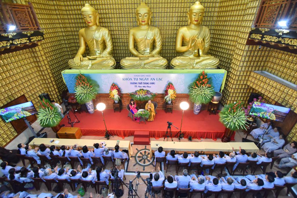 Chùa Giác Ngộ: Khóa tu ngày an lạc lần thứ 15