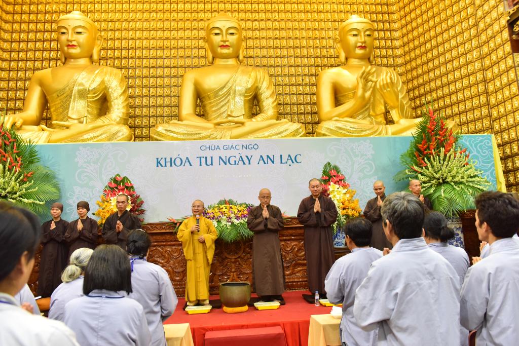 Chùa Giác Ngộ: Khóa tu ngày an lạc lần thứ 15