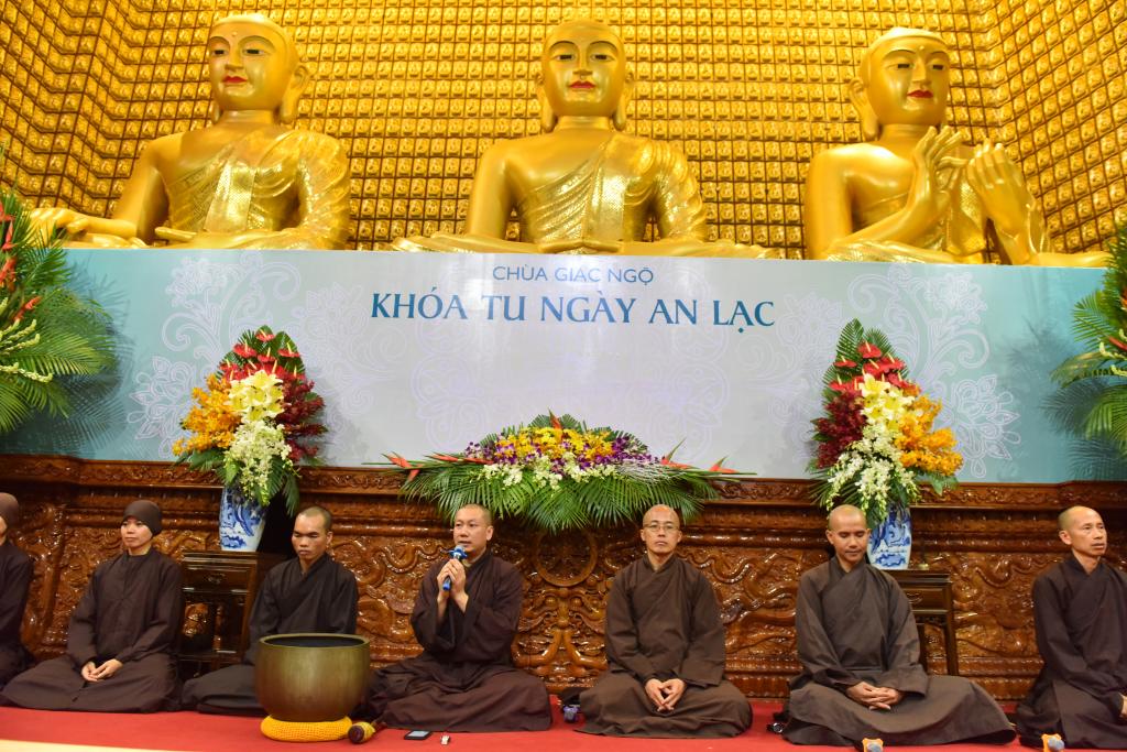 Chùa Giác Ngộ: Khóa tu ngày an lạc lần thứ 15