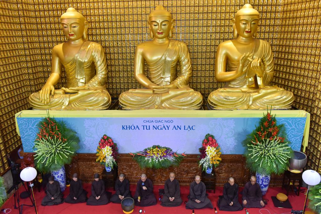Chùa Giác Ngộ: Khóa tu ngày an lạc lần thứ 15