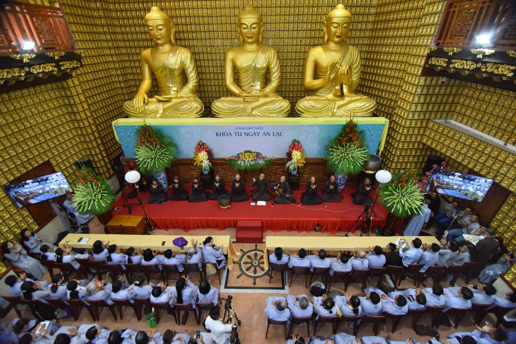 Chùa Giác Ngộ: Khóa tu ngày an lạc lần thứ 15