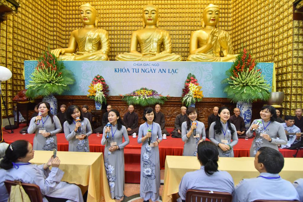 Chùa Giác Ngộ: Khóa tu ngày an lạc lần thứ 15