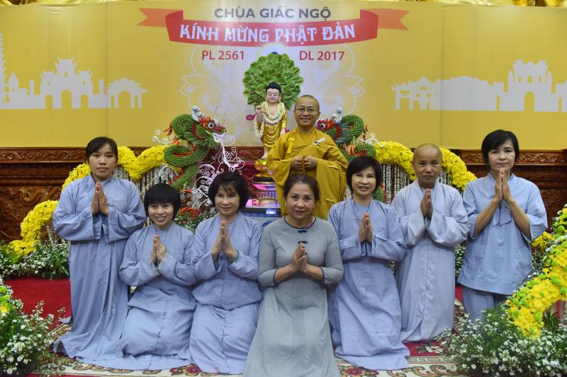 Chùa Giác Ngộ: Long trọng tổ chức chương trình đại lệ Phật đản PL. 2561 – DL. 2017