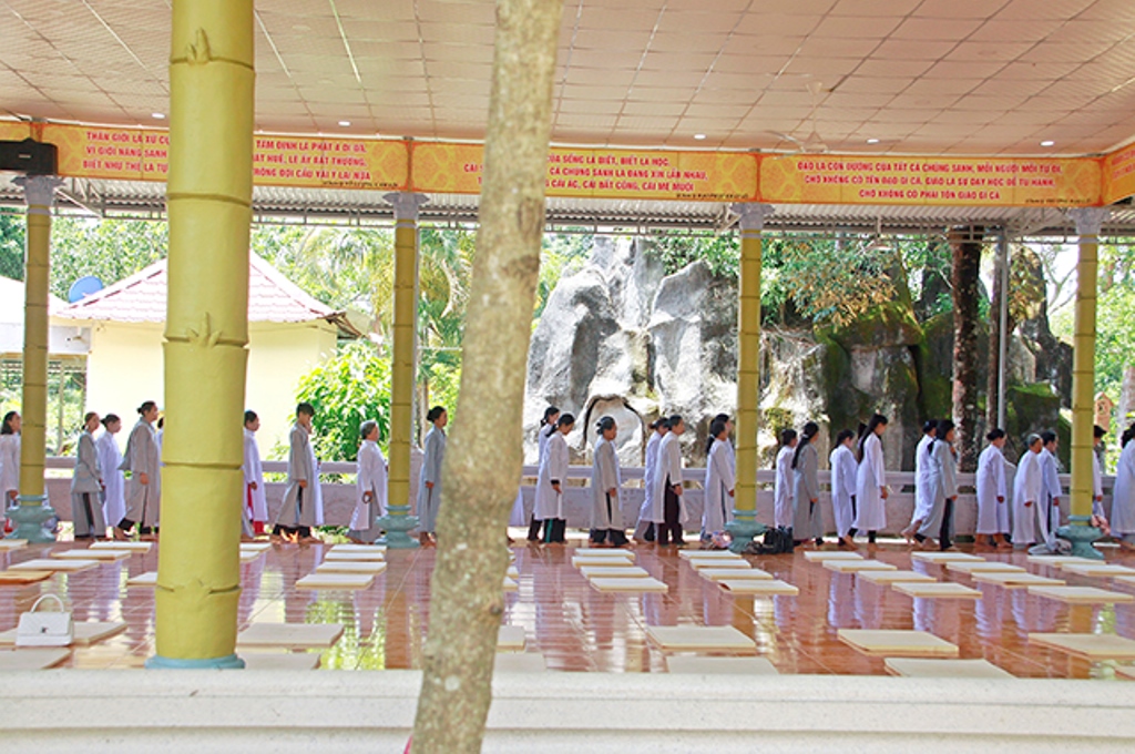 Gia Lai: Khóa tu một ngày an lạc