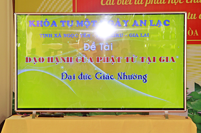 Gia Lai:Khóa Tu Một Ngày An Lạc