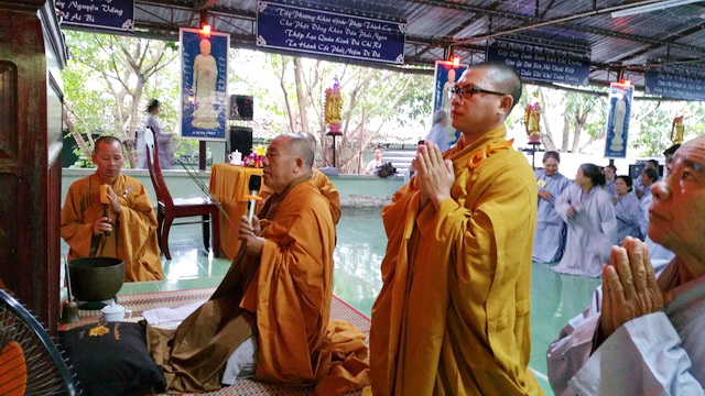 Khóa tu niệm Phật kỳ III chùa Linh Sơn Pháp Ấn