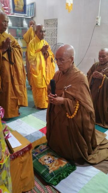 Chùa Thanh Lương tổ chức lễ húy kỵ Tổ Trừng Thơ