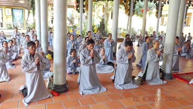 Chùa Lộc Thọ tổ chức khóa tu Bát quan trai lần thứ 3.
