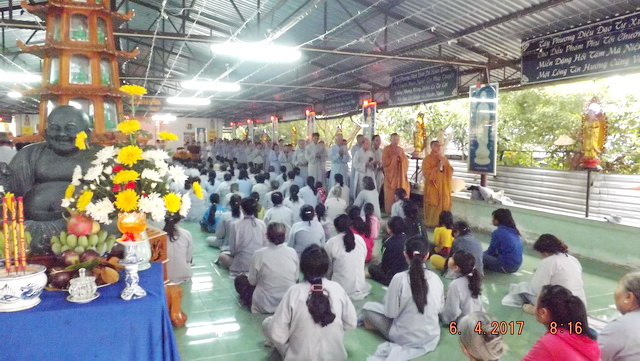 Khóa tu niệm Phật kỳ III chùa Linh Sơn Pháp Ấn