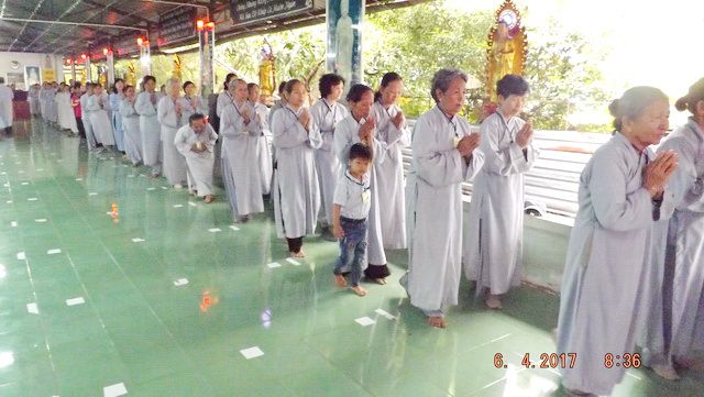 Khóa tu niệm Phật kỳ III chùa Linh Sơn Pháp Ấn