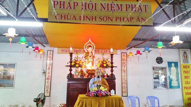 Khóa tu niệm Phật kỳ III chùa Linh Sơn Pháp Ấn