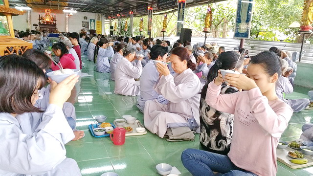 Khóa tu niệm Phật kỳ III chùa Linh Sơn Pháp Ấn