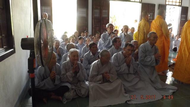 Chùa Thanh Lương tổ chức lễ húy kỵ Tổ Trừng Thơ