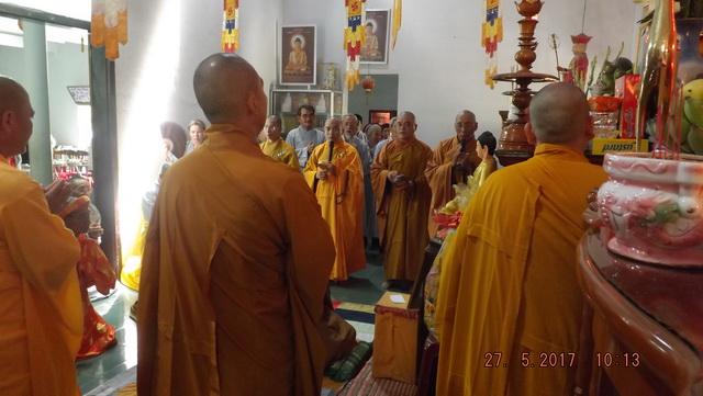 Chùa Thanh Lương tổ chức lễ húy kỵ Tổ Trừng Thơ