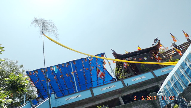 Chùa Linh Sơn Pháp Ấn: Lễ khai kinh mở đầu lễ khánh tạ lạc thành chánh điện.