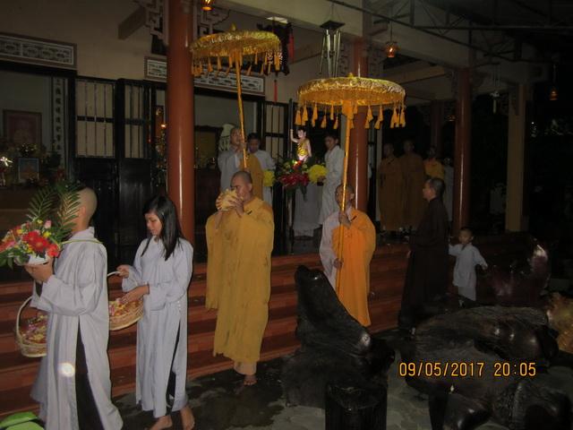 Trang nghiêm lễ tắm Phật tại Tổ đình Thiên Bửu
