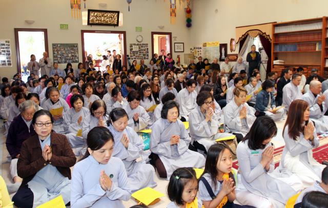 Đại lễ Phật đản PL. 2561 tại chùa Phổ Từ (California,Hoa Kỳ)