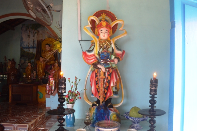 Thăm Chùa Đại Hải trên đảo Bãi Giếng (Khải Lương- Vạn Thạnh) mùa Phật đản 2017