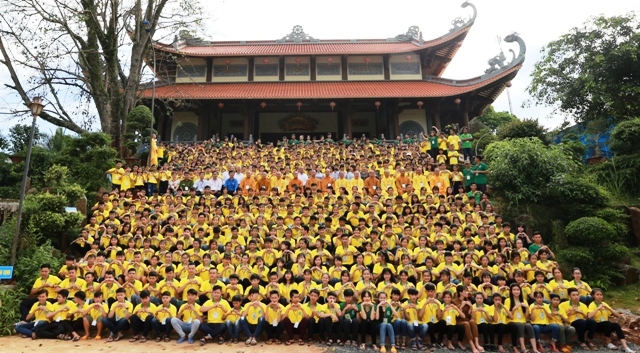 Khai mạc khóa tu mùa hè Chùa Pháp Hoa, Đắk Nông