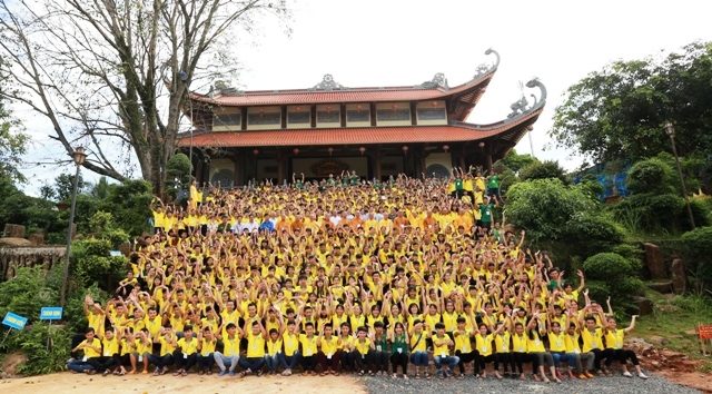 Khai mạc khóa tu mùa hè Chùa Pháp Hoa, Đắk Nông