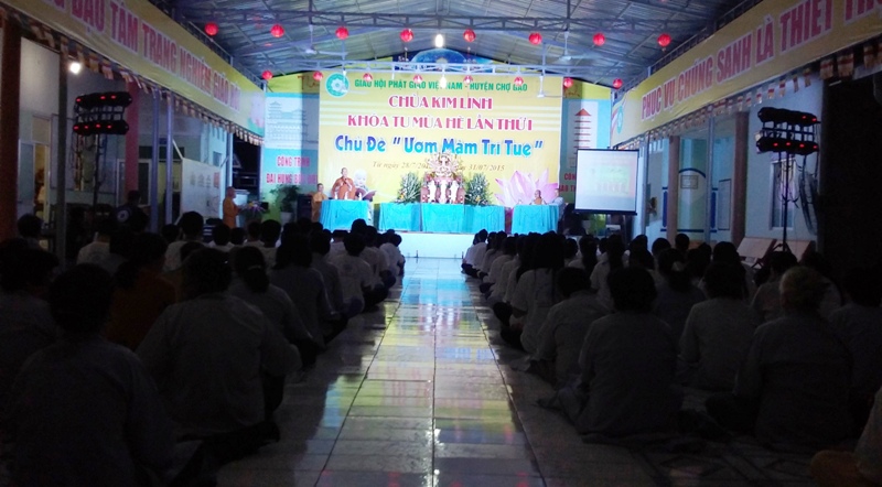 Thông báo: Tổ chức khóa tu mùa hè năm 2017 tại chùa Kim Linh