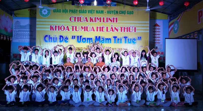 Thông báo: Tổ chức khóa tu mùa hè năm 2017 tại chùa Kim Linh